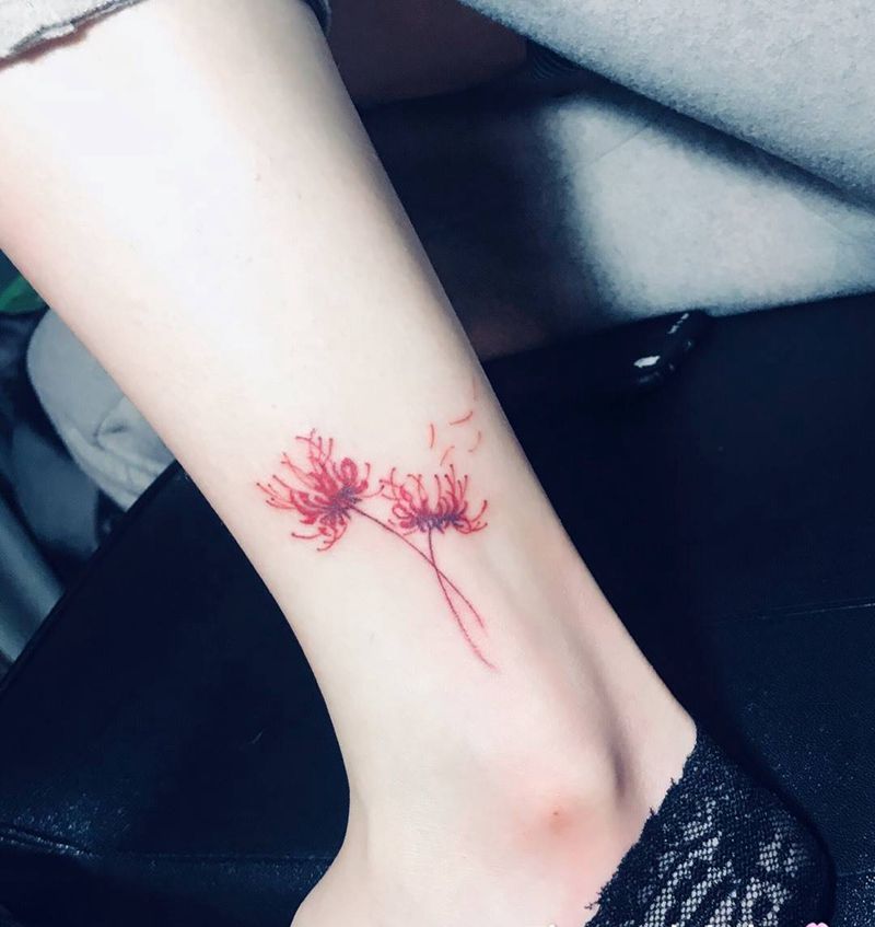 彼岸花专场纹身图片