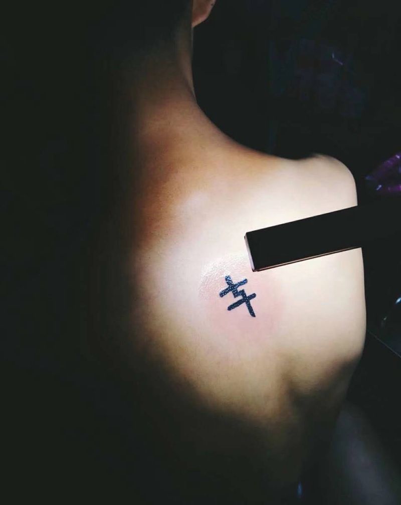 陈奕迅粉丝纹身图片