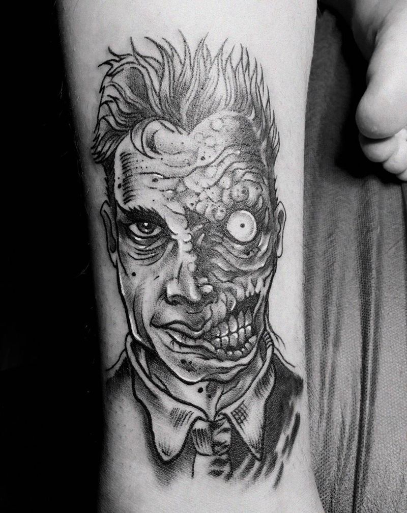 暴走纹身图片