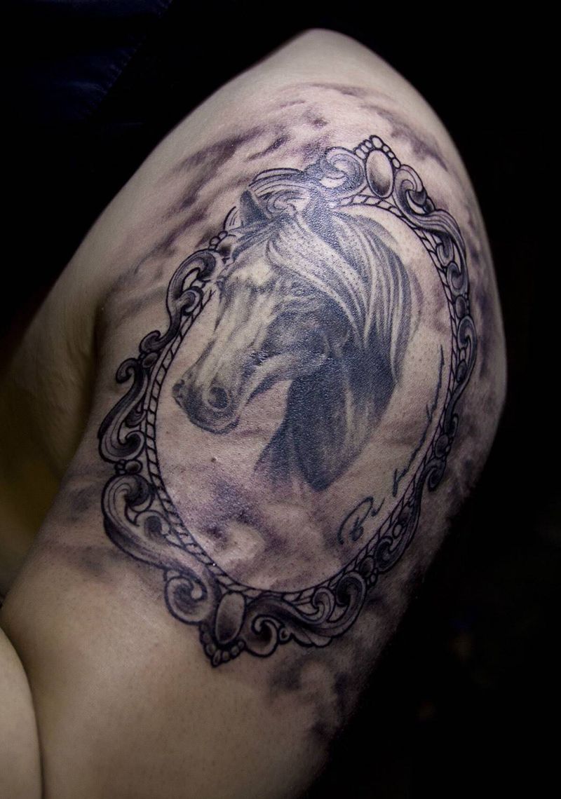 老纹身修改纹身图片