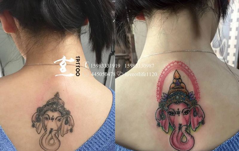 旧图修改纹身图片