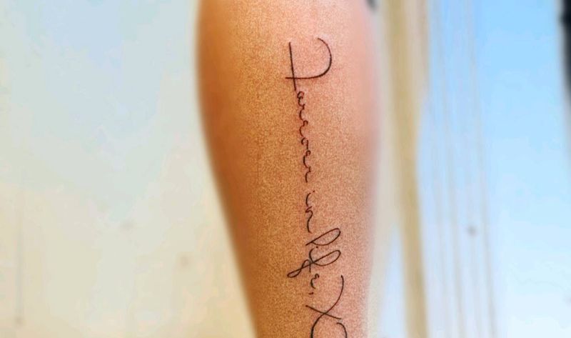 英文字母纹身图片