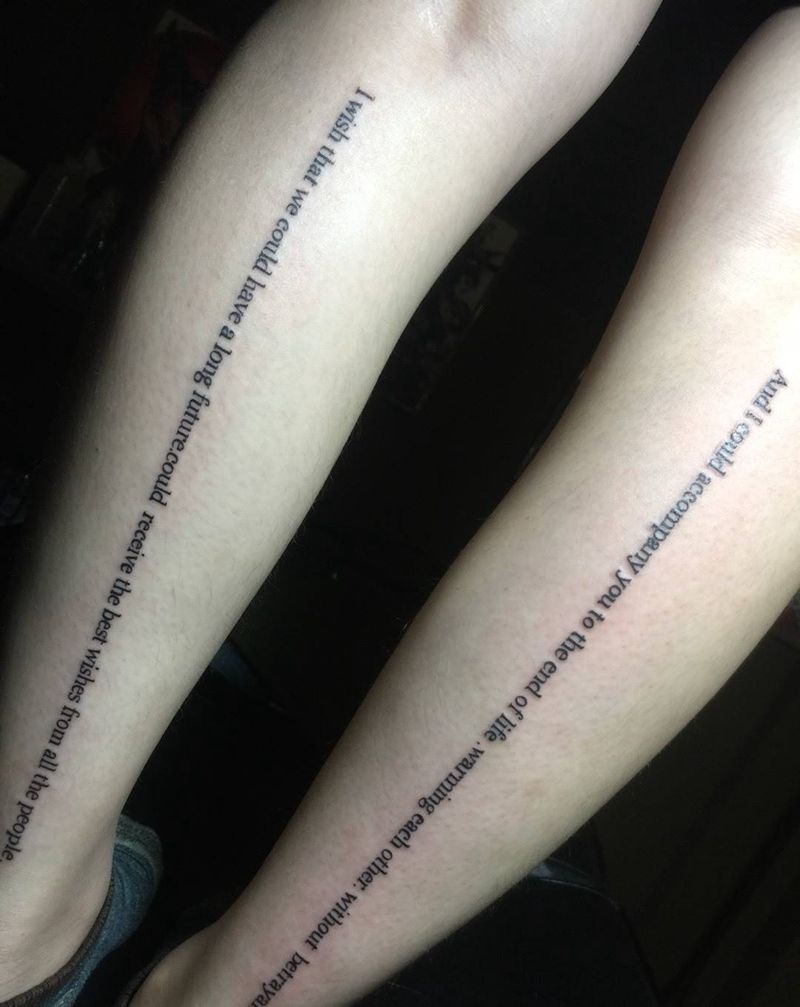 英文字体一枚纹身图片