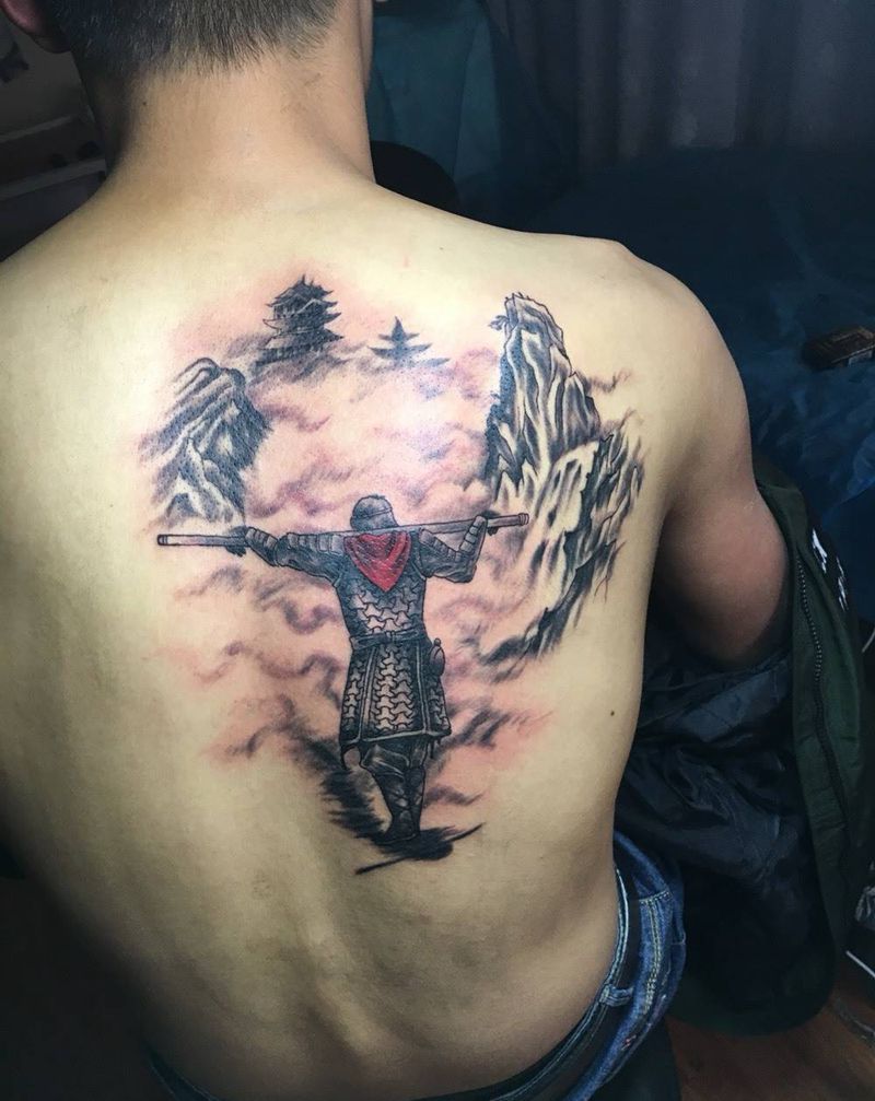 至尊宝纹身图片