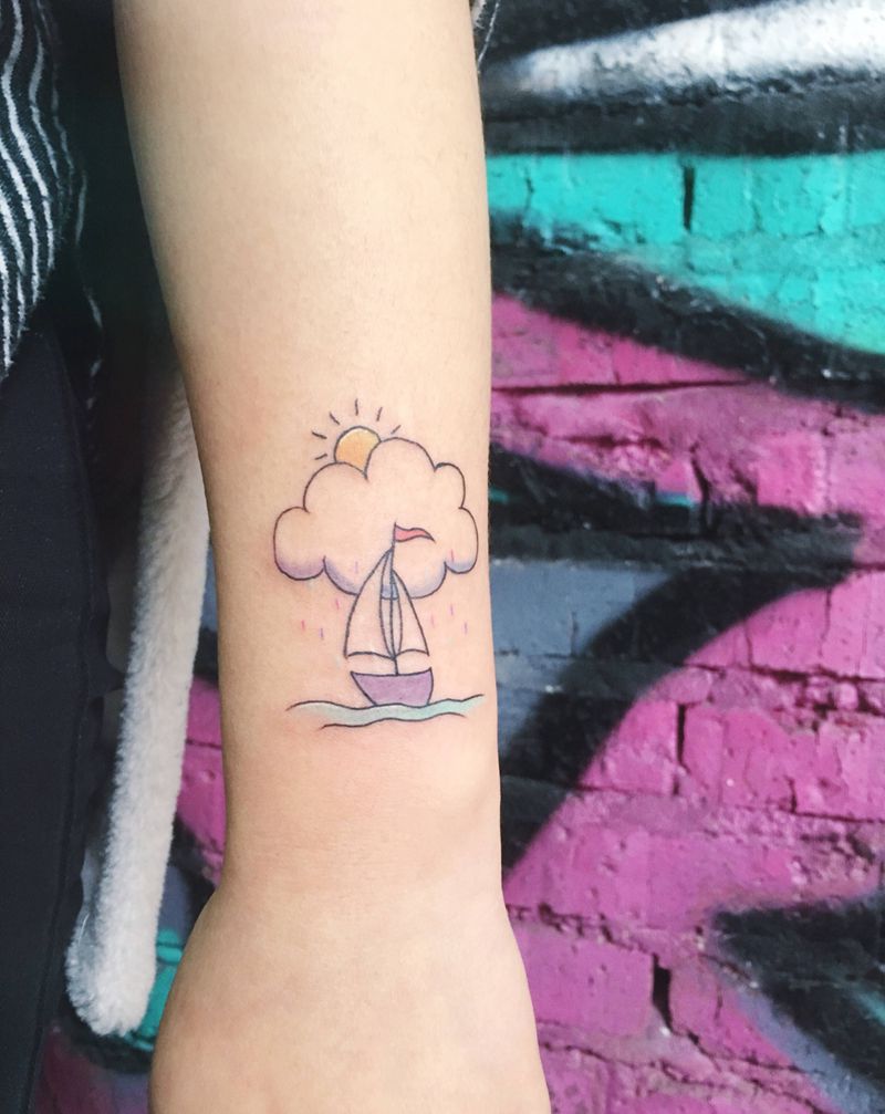 清新清新纹身图片