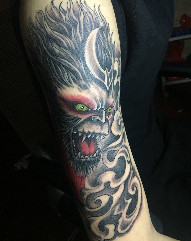 又见大圣纹身图片