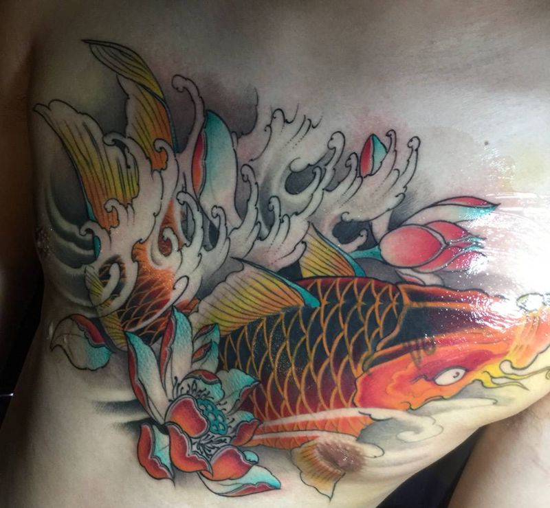 旧纹身遮盖纹身图片