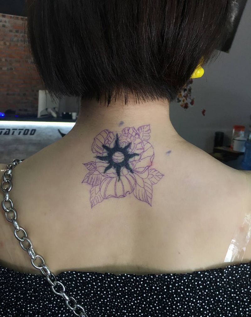 纹身遮盖纹身图片