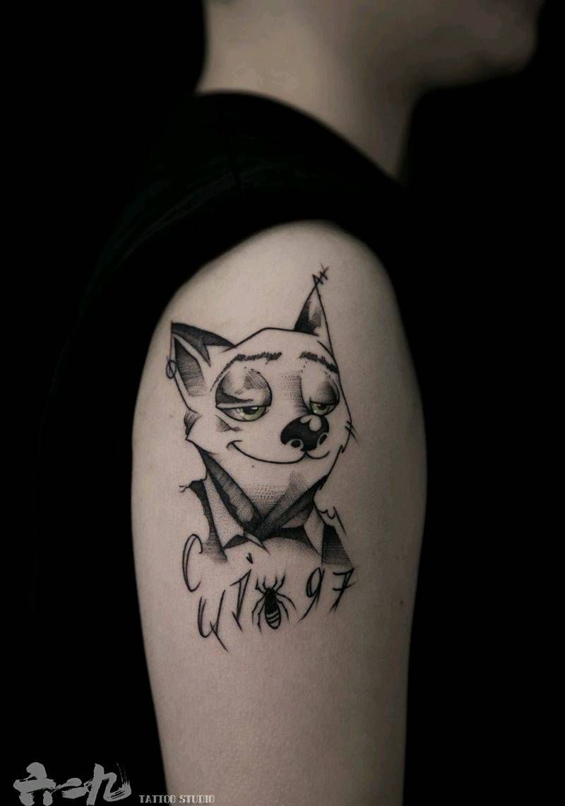 尼克·阿峰作品纹身图片