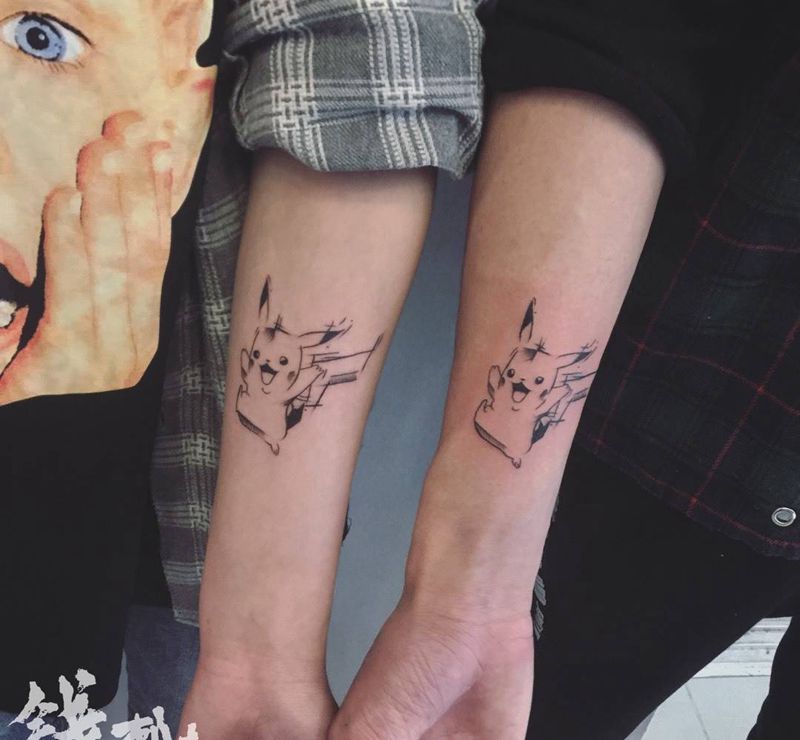 可以说是很可爱了纹身图片