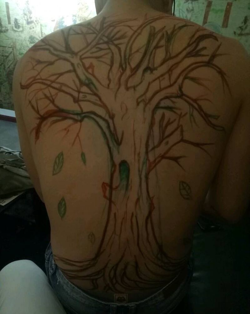 向死而生纹身图片