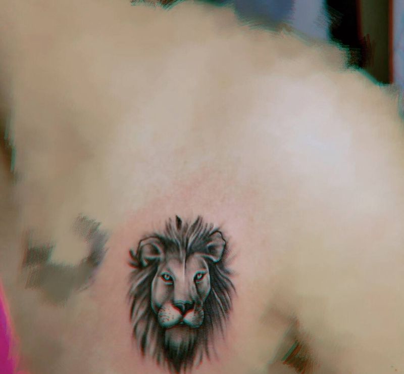 小狮子纹身图片