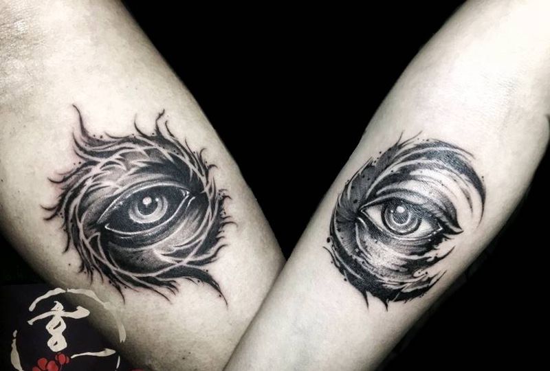 黑暗系纹身图片_新传统纹身图案