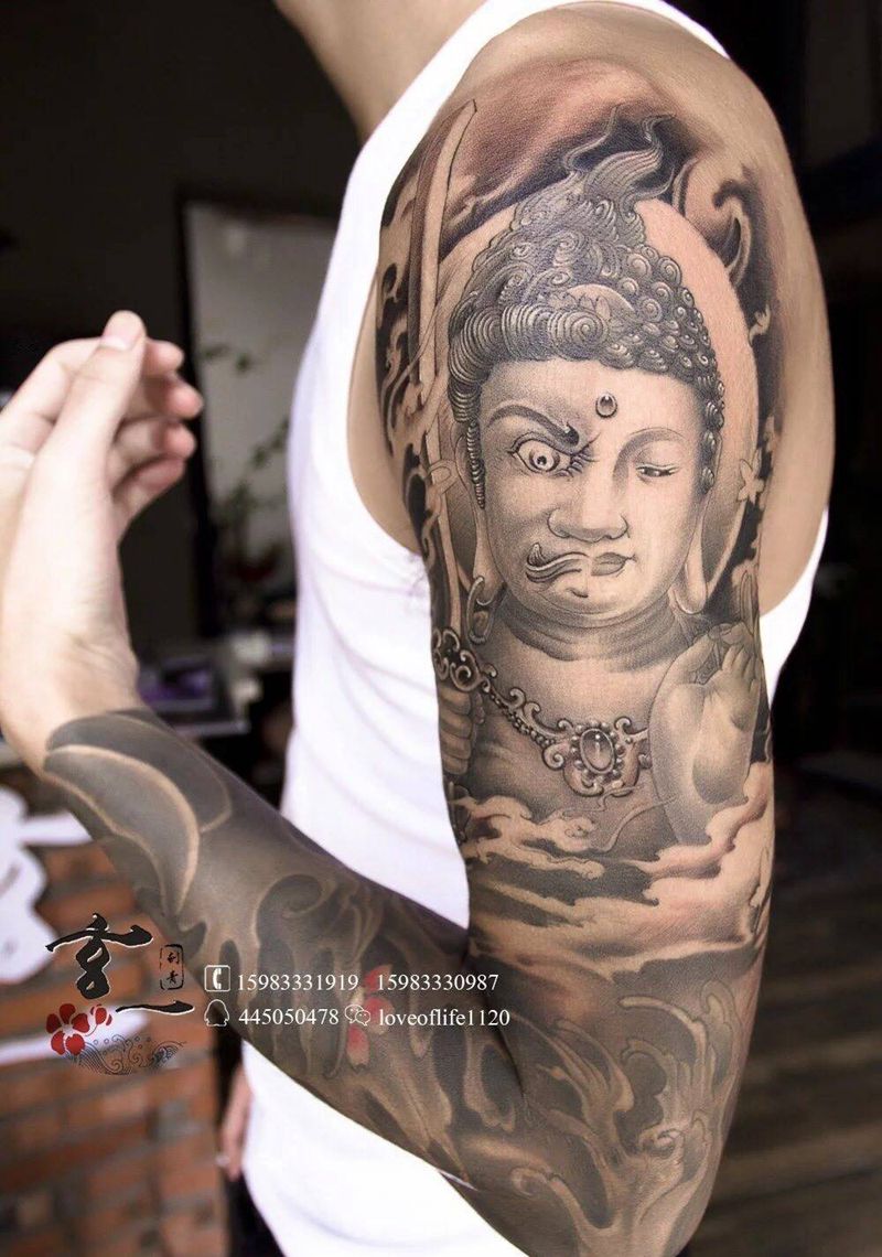 一念之间纹身图片