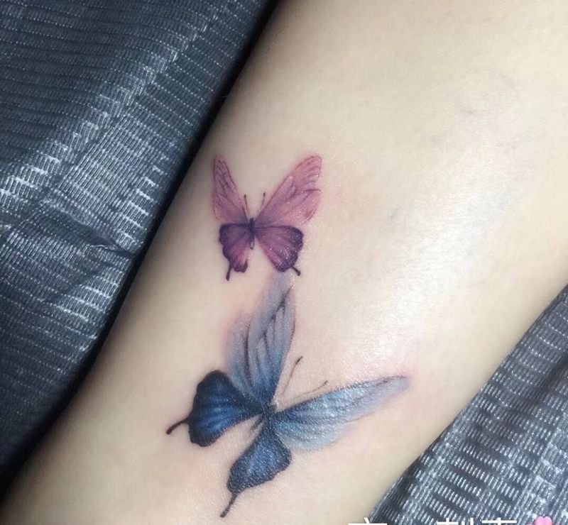 唯美情怀纹身图片