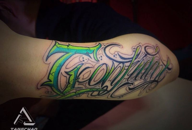 原创花体纹身图片