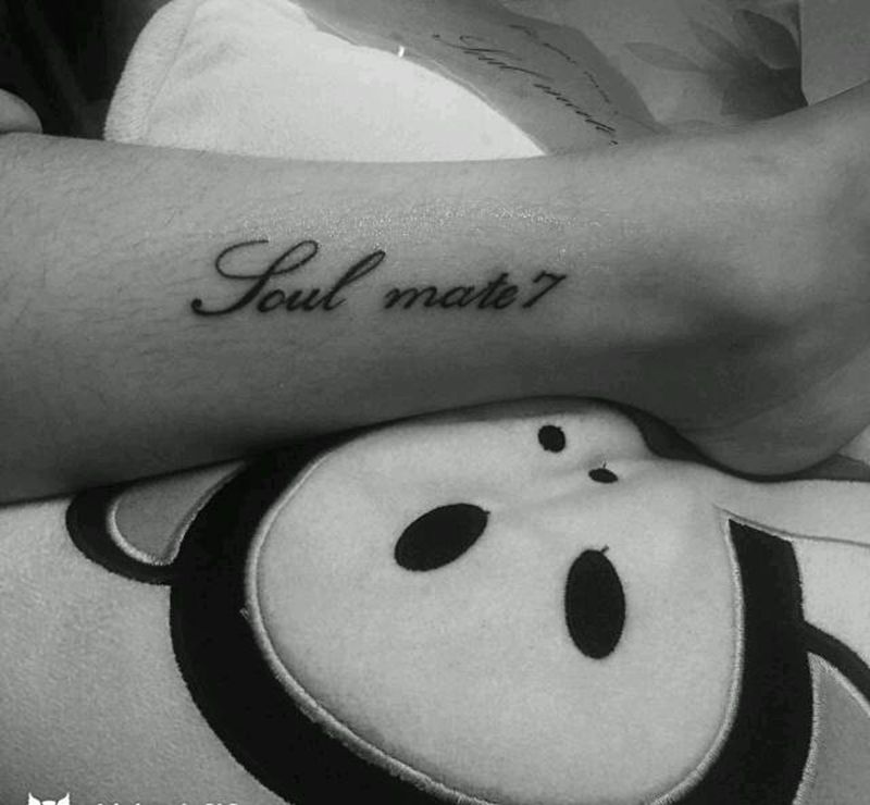 英文字母纹身图片