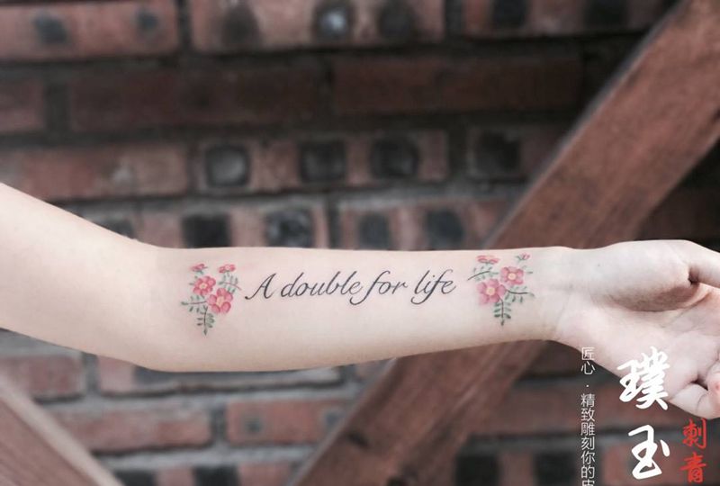 花  语纹身图片