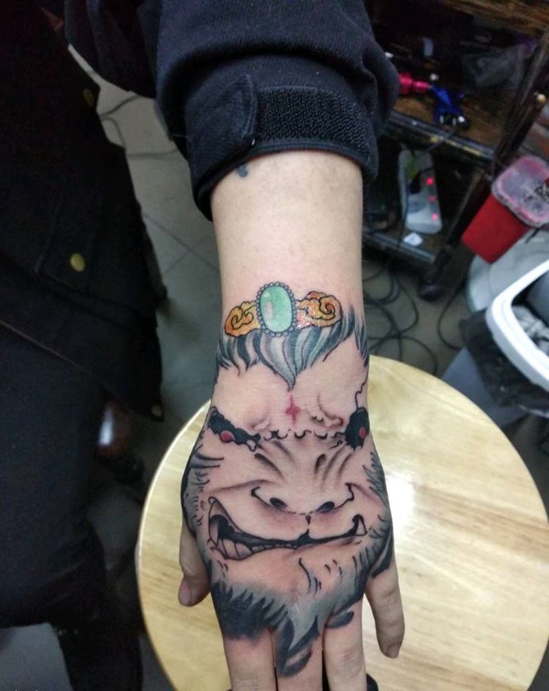 悟空(未完)纹身图片