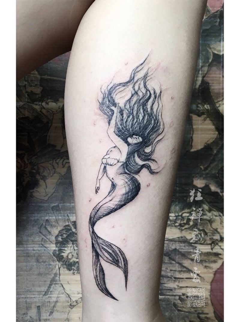 教师也疯狂纹身图片_成品手臂欧美人物动物原创纹身图案