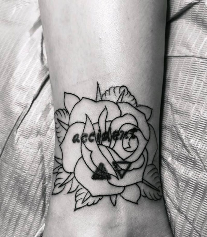 遮盖失败纹身纹身图片_脚部腿部新传统New School纹身图案