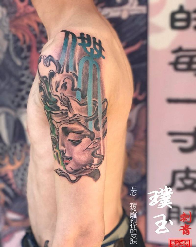 印象派纹身图片