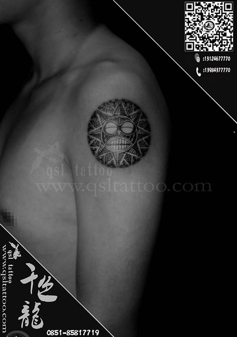 清新图腾～纹身图片