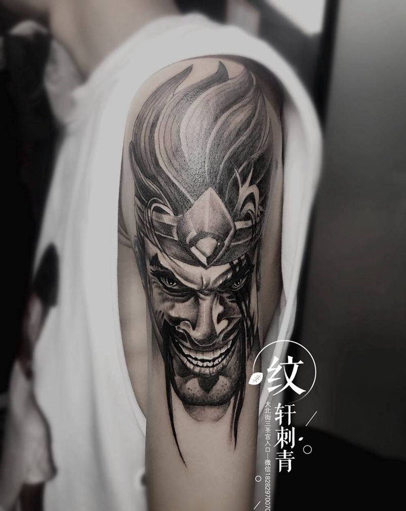 德哥纹身图片_手臂纹身图案