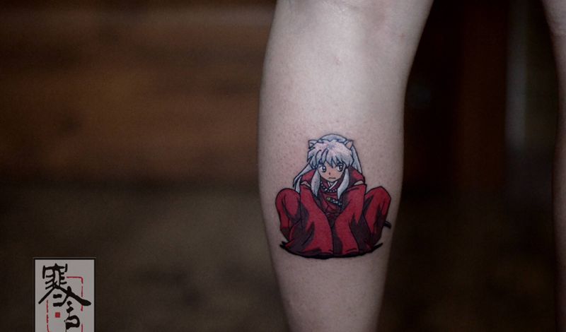 犬夜叉纹身图片