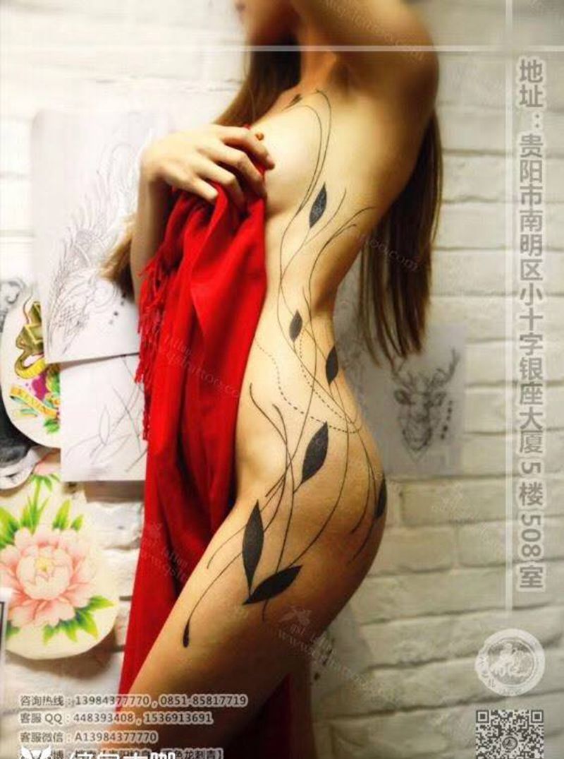 唯美主义纹身图片