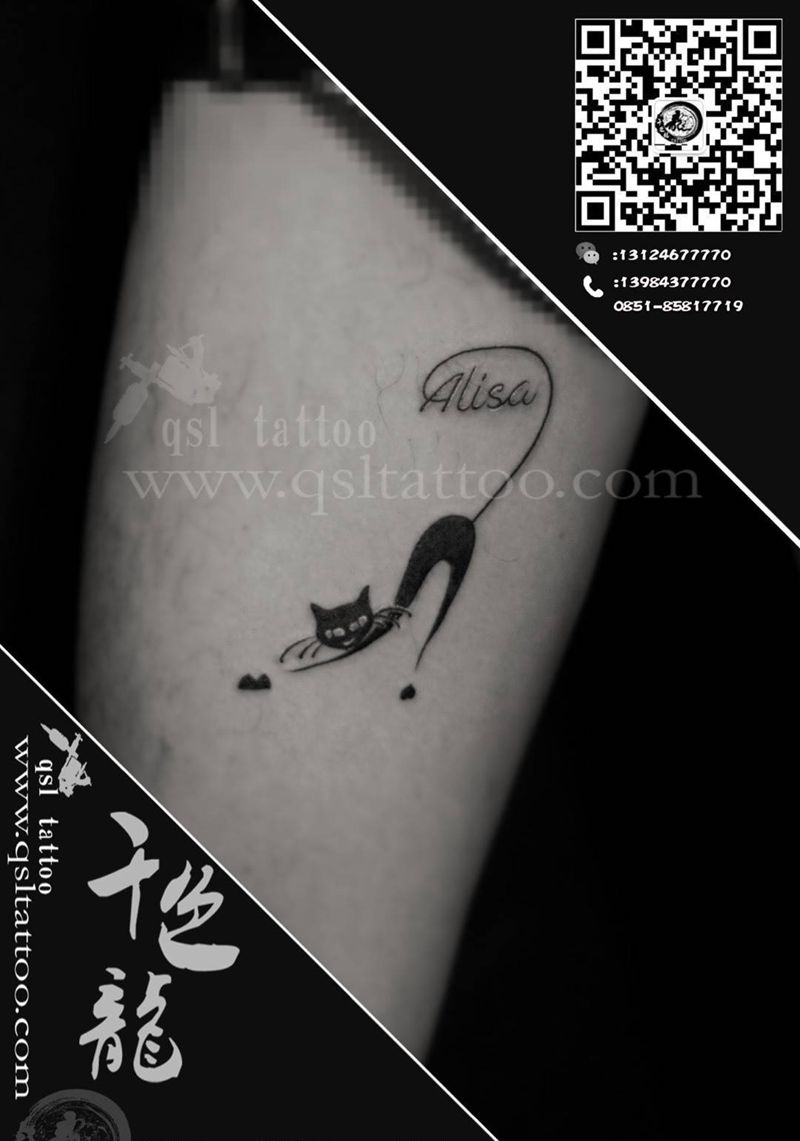 小清新纹身图片