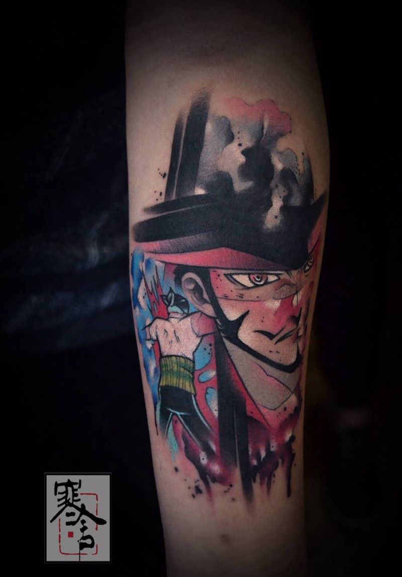海贼王纹身图片