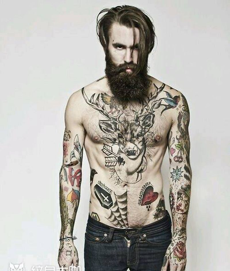 依然分享，百度上找不到的纹身图片