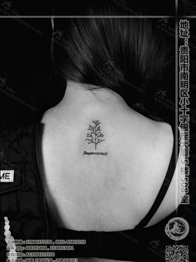 小清新纹身图片