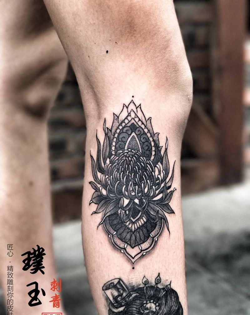 黑暗系纹身图片