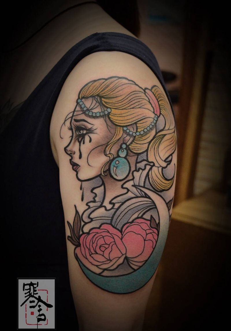 new school纹身图片