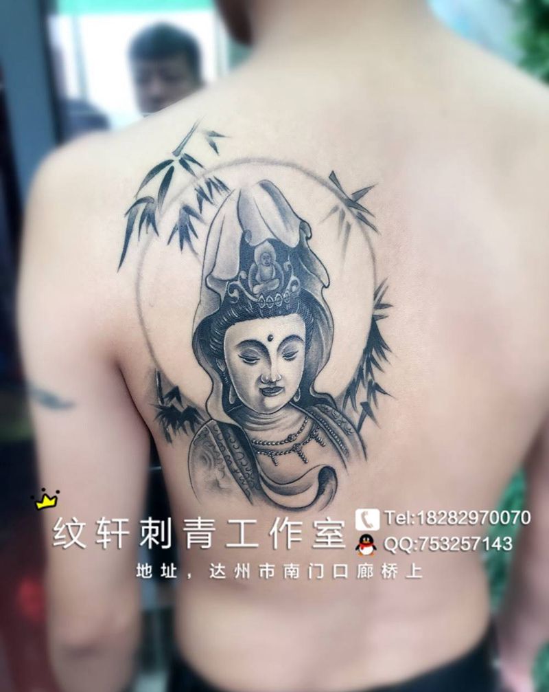 恢复后效果纹身图片