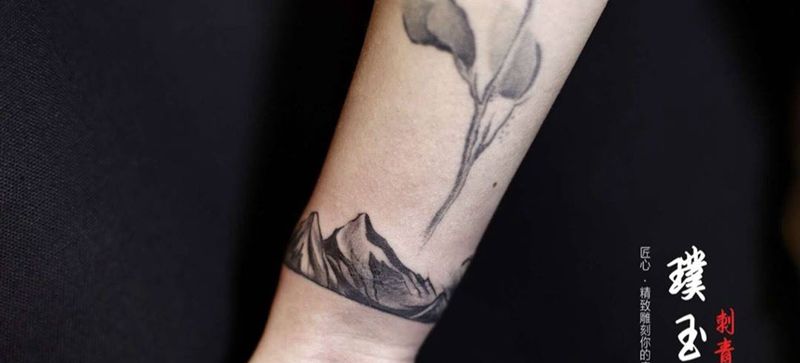 印象手环纹身图片