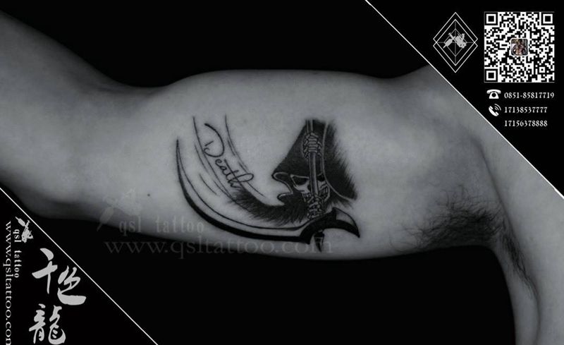 死神纹身图片
