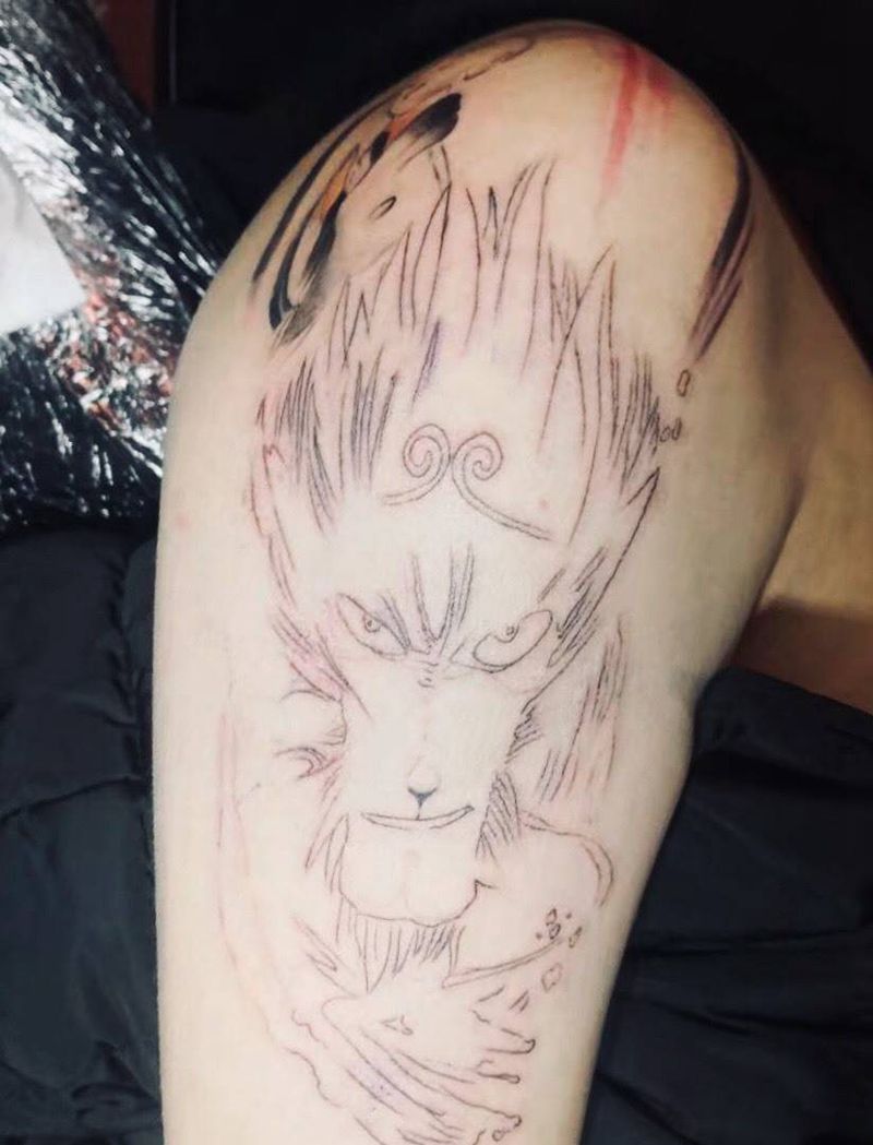 齐天大圣元素－动漫纹身图片