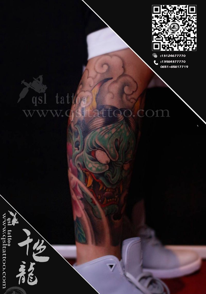 传统般若纹身图片