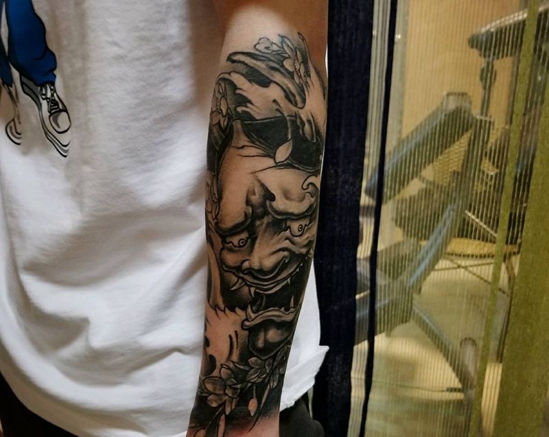 恢复后的般若纹身图片