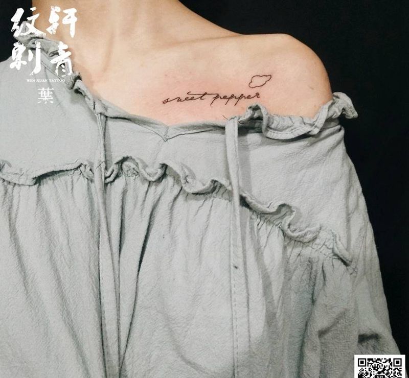 小清新纹身图片