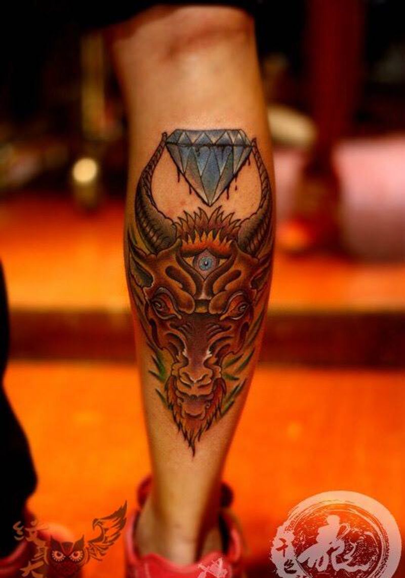 贵阳【千色龙刺青】作品更新中纹身图片