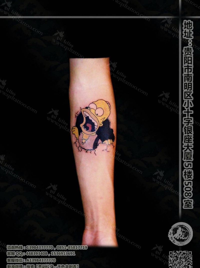 小漫画～纹身图片