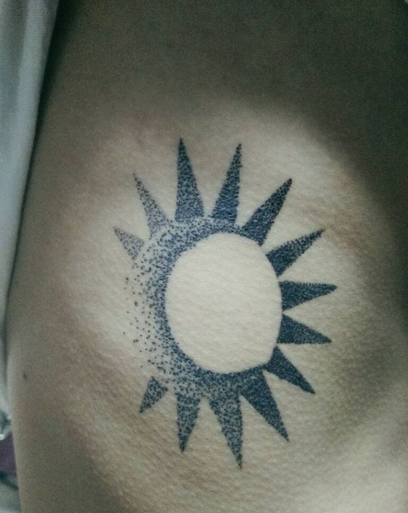 点刺恢复后，原汁原味无PS纹身图片