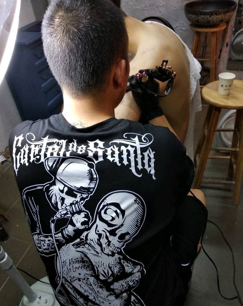 专用体恤纹身图片