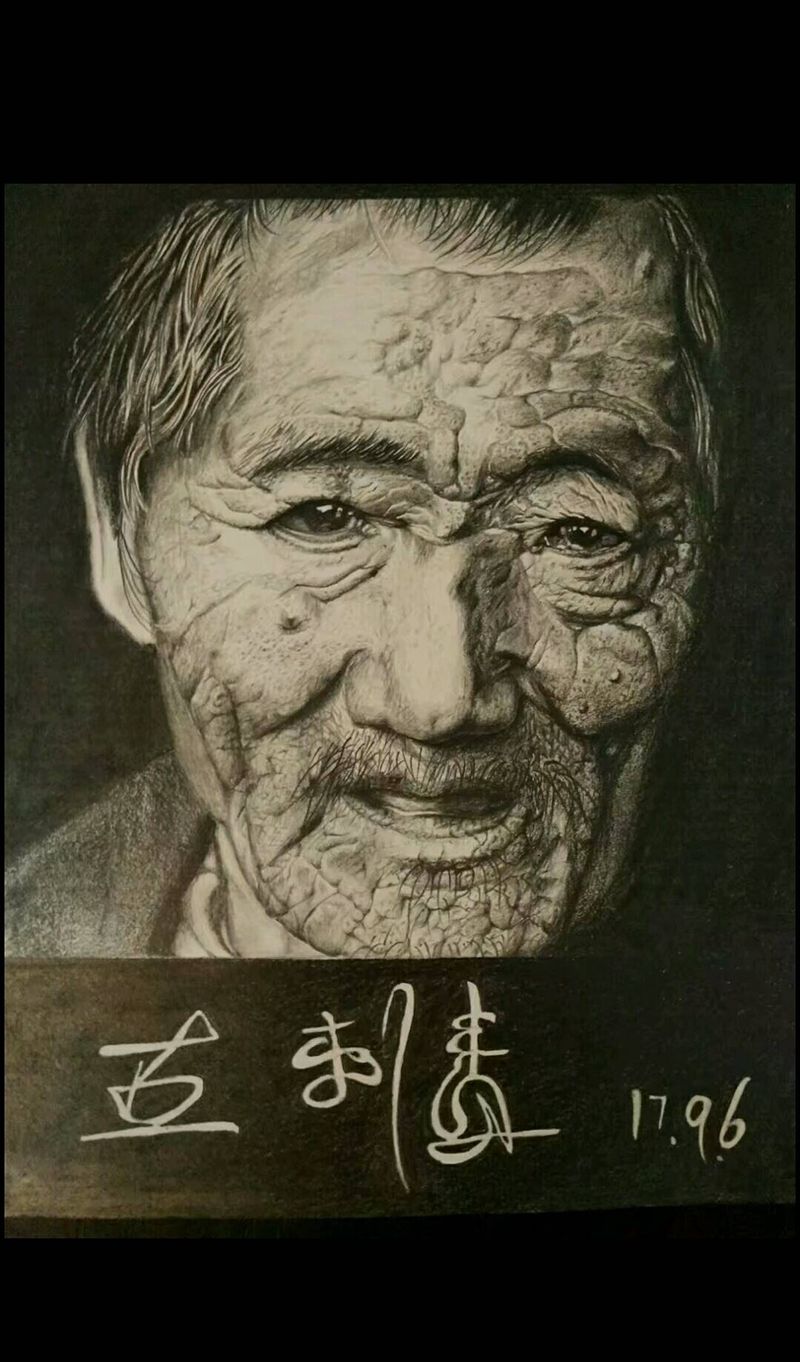 素描作品纹身图片