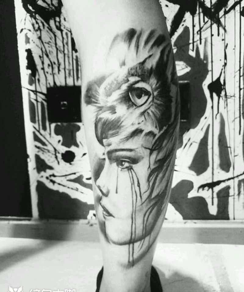 欧美写实纹身图片