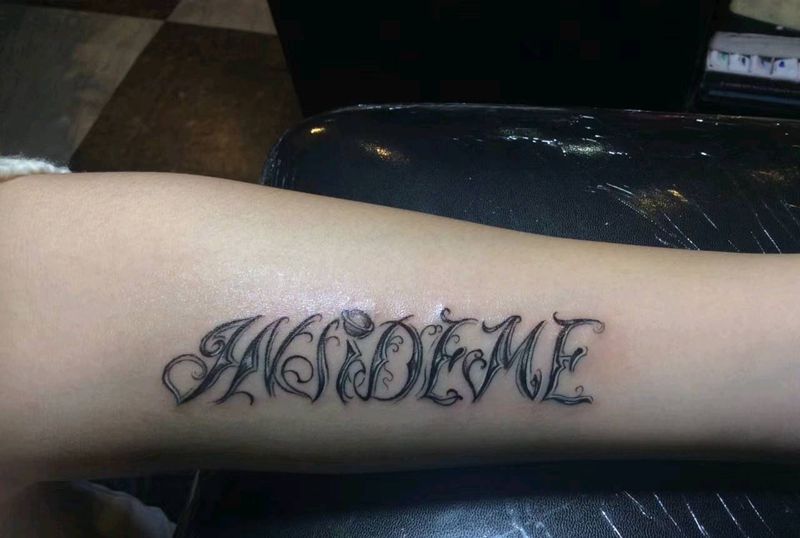 自己画的纹身图片